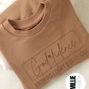 ❌SOLD❌Crewneck Sweatshirt/ God•fidence